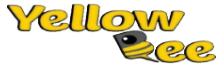 Yellow bee logo
